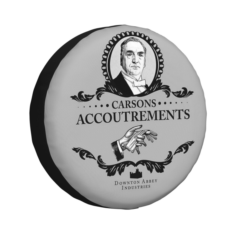 (Carsons Accoutrements - Downton Abbey Industries_5028) Spare Tire Cover For Rv Trailer, Waterproof Wheel Covers Protectors Camper Fit For Jeep Wrangl 6931076076115