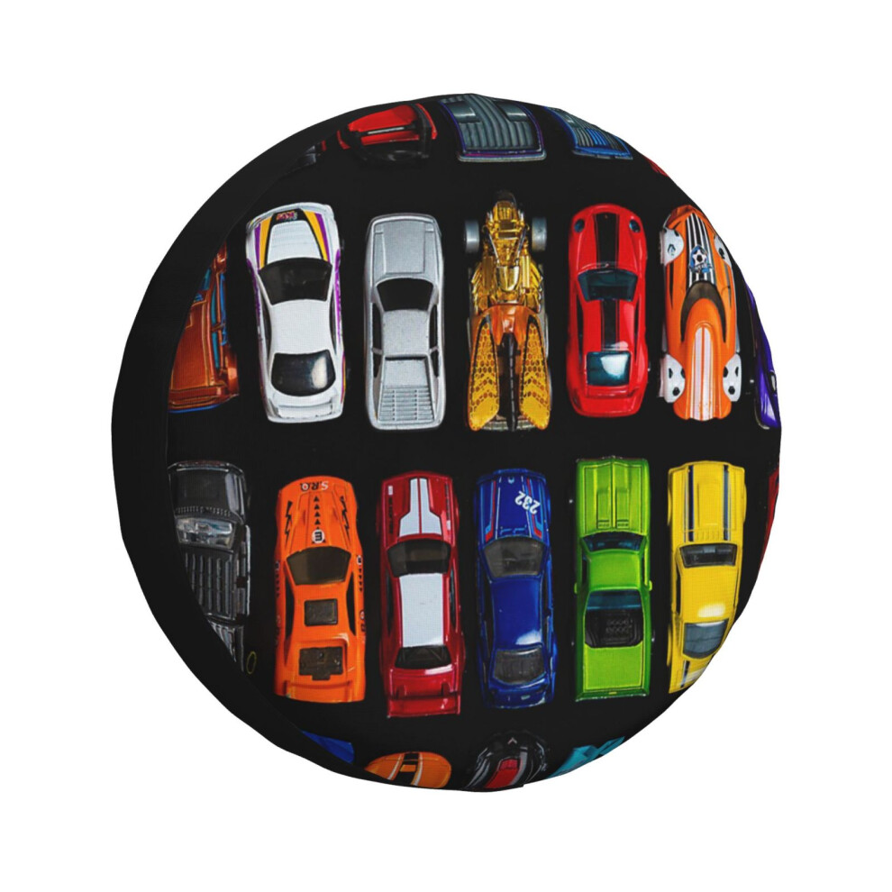 (Cars, Cars And Cars - Vertical_1840) Spare Tire Cover For Rv Trailer, Waterproof Wheel Covers Protectors Camper Fit For Jeep Wrangler Rv Suv Van Truc 6931076076122
