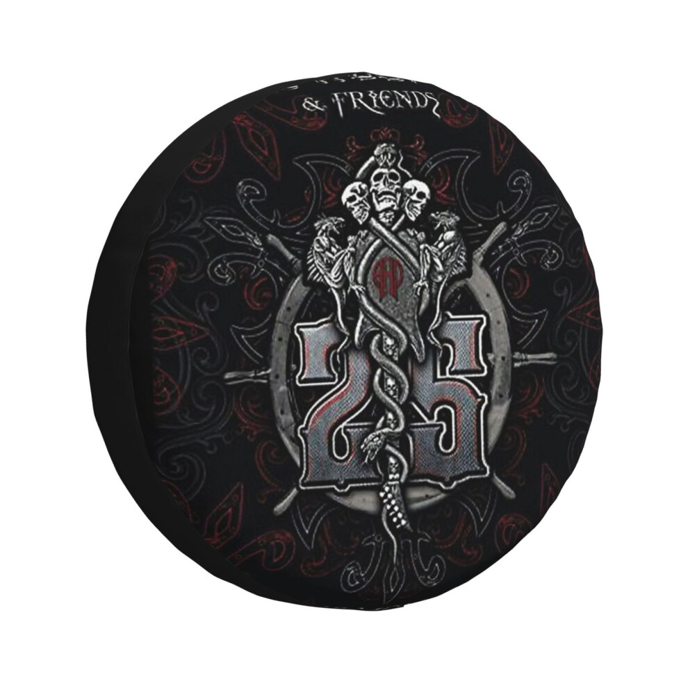 (Axl01 Between The Walls_2226) Spare Tire Cover for RV Trailer, Waterproof Wheel Covers Protectors Camper Fit for Jeep Wrangler Rv SUV Van Truck Trave-image-OPC-PGN76QD-NEW