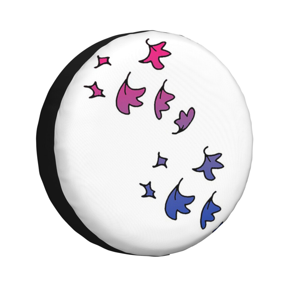 (Bisexual Heartstopper Leaves_1998) Spare Tire Cover For Rv Trailer, Waterproof Wheel Covers Protectors Camper Fit For Jeep Wrangler Rv Suv Van Truck 6931076081416
