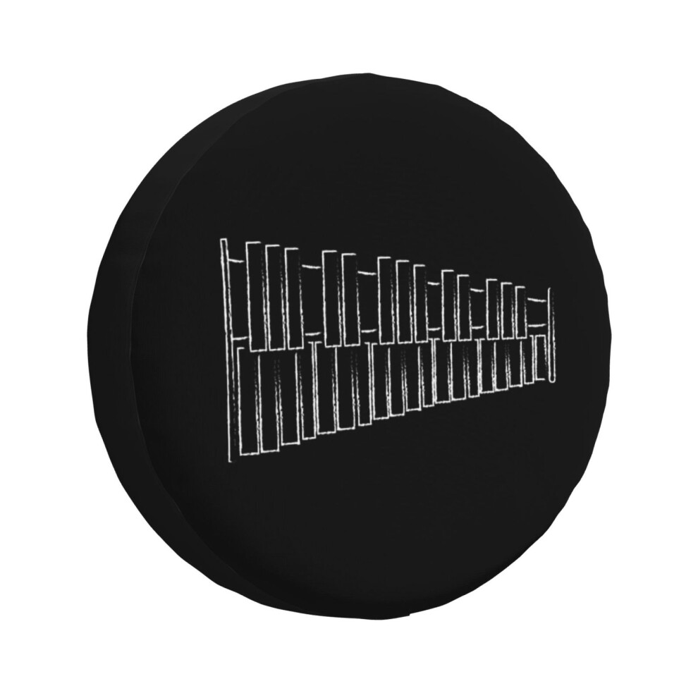 (Chalkboard Mallets_4077) Spare Tire Cover For Rv Trailer, Waterproof Wheel Covers Protectors Camper Fit For Jeep Wrangler Rv Suv Van Truck Travel Veh 6931076075125