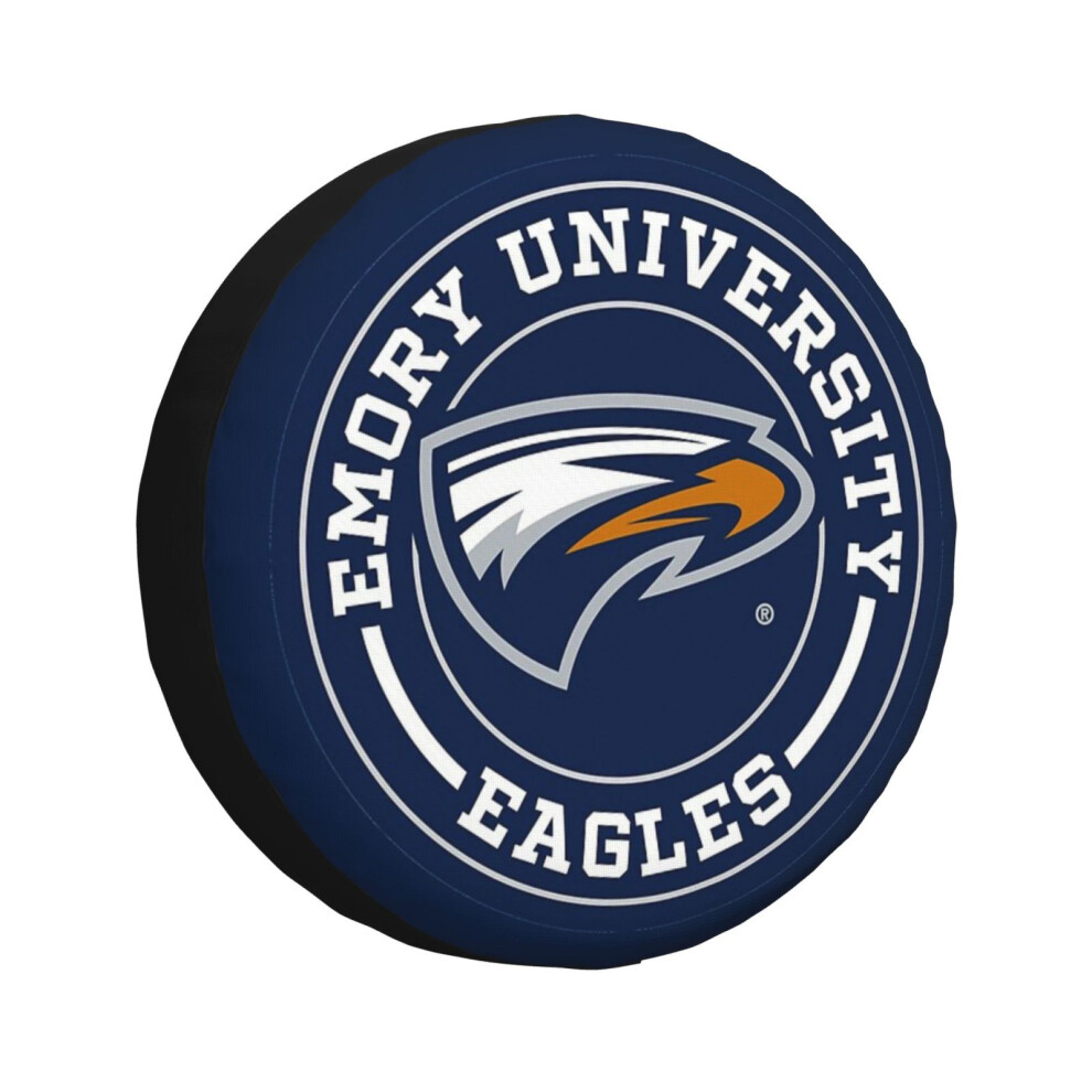 (Emory University Eagles Circle_7515) Spare Tire Cover For Rv Trailer, Waterproof Wheel Covers Protectors Camper Fit For Jeep Wrangler Rv Suv Van Truc 6931076084066