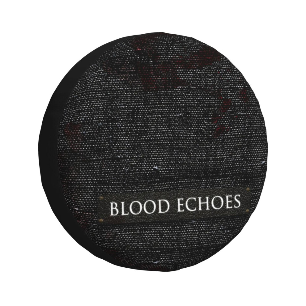 (Blood Echoes Bag_3345) Spare Tire Cover For Rv Trailer, Waterproof Wheel Covers Protectors Camper Fit For Jeep Wrangler Rv Suv Van Truck Travel Vehic 6931076080211