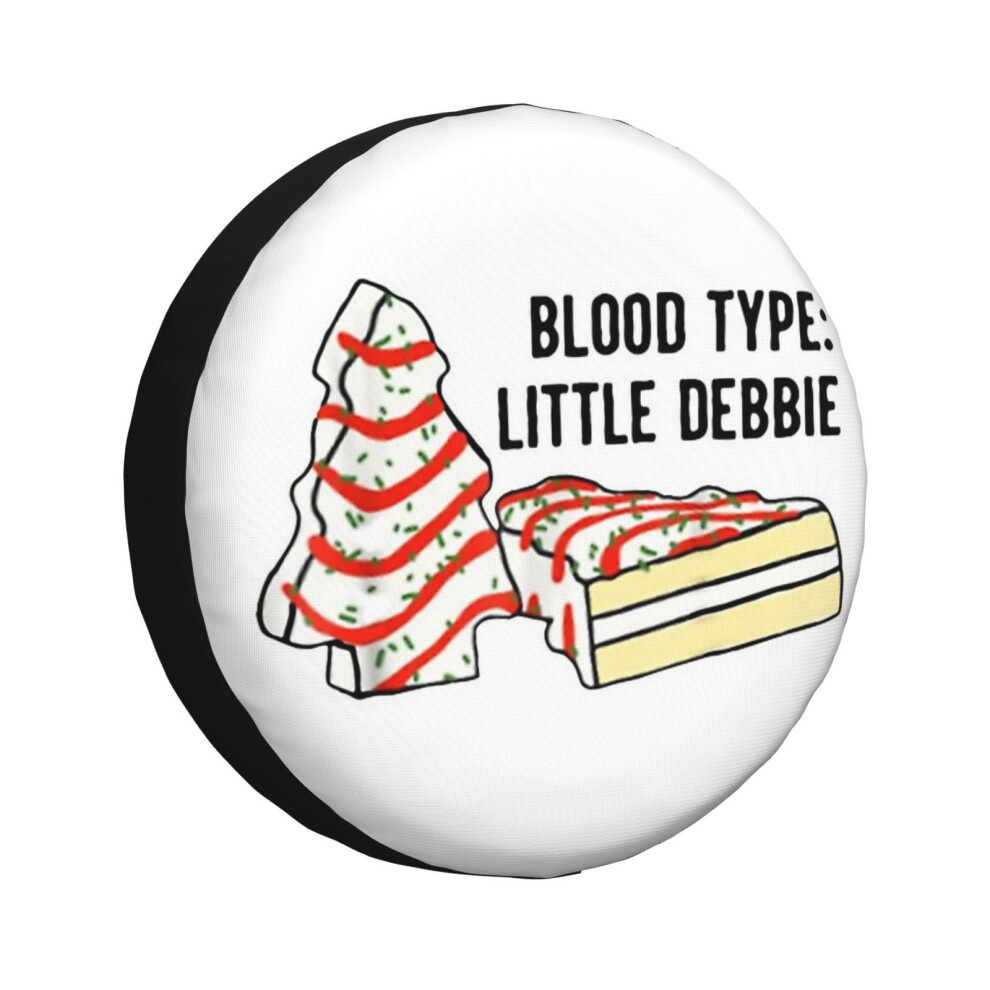 (Blood Type_5502) Spare Tire Cover For Rv Trailer, Waterproof Wheel Covers Protectors Camper Fit For Jeep Wrangler Rv Suv Van Truck Travel Vehicle / 1 6931076080198