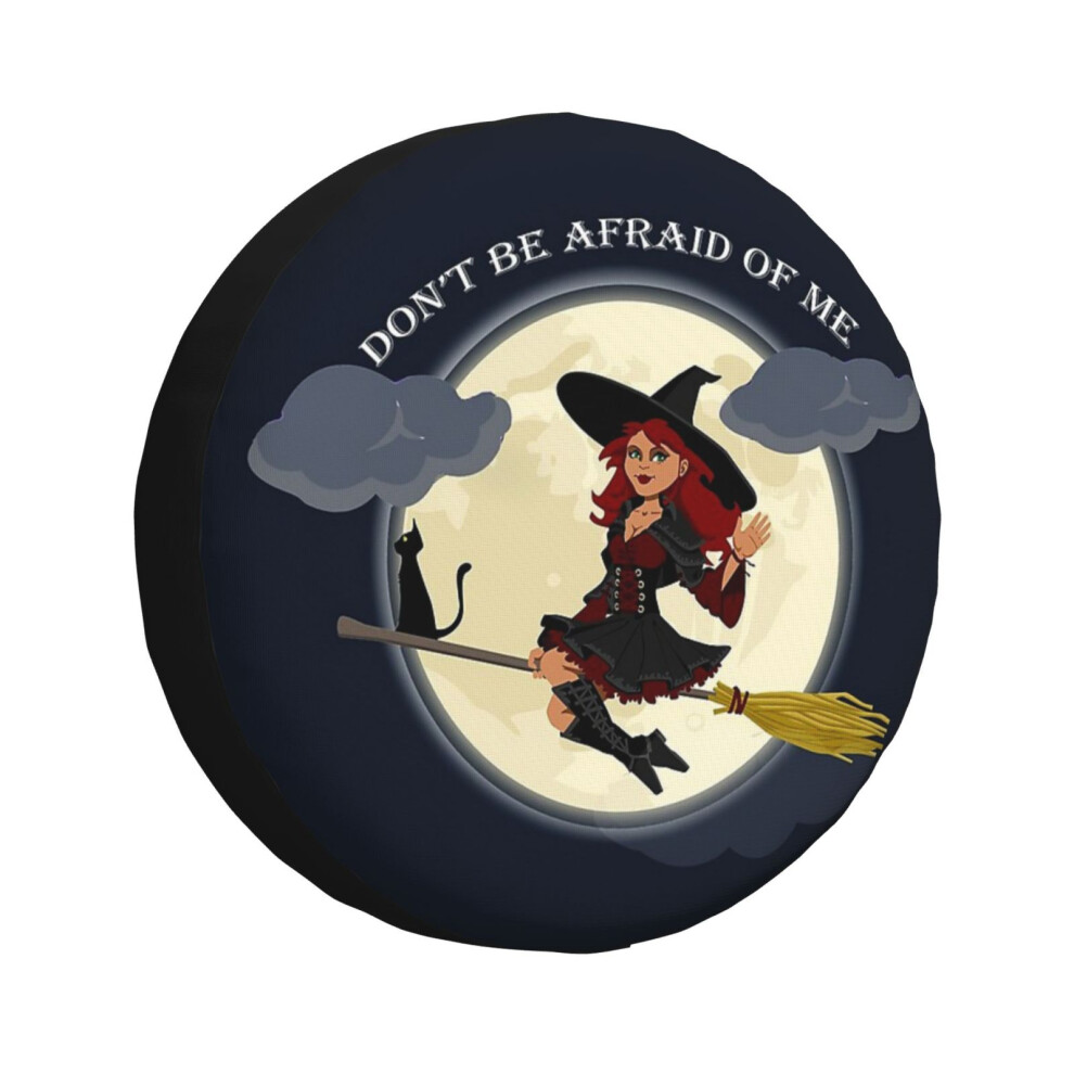 (Don't Be Afraid Of Me I Am Peaceful,New Design_1165) Spare Tire Cover For Rv Trailer, Waterproof Wheel Covers Protectors Camper Fit For Jeep Wrangler 6931076086510
