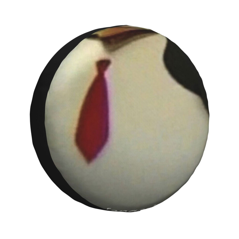 (Fat Penguin Meme_1002) Spare Tire Cover for RV Trailer, Waterproof Wheel Covers Protectors Camper Fit for Jeep Wrangler Rv SUV Van Truck Travel Vehic-image-OPC-PGN78HQ-NEW