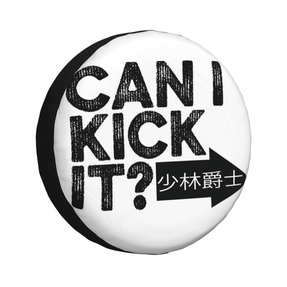 (Can I Kick It - Stacked (Blk)_3068) Spare Tire Cover For Rv Trailer, Waterproof Wheel Covers Protectors Camper Fit For Jeep Wrangler Rv Suv Van Truck 6931076076771