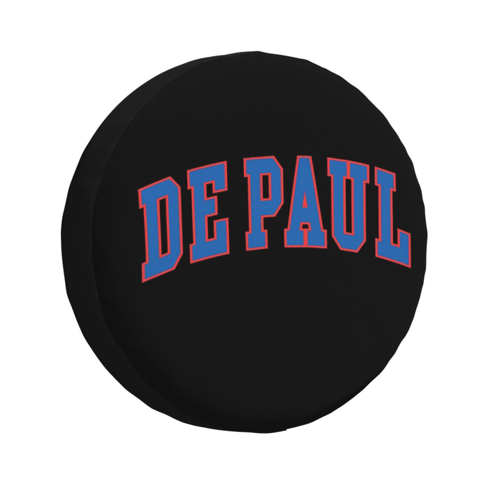 (Depaul University_4559) Spare Tire Cover For Rv Trailer, Waterproof Wheel Covers Protectors Camper Fit For Jeep Wrangler Rv Suv Van Truck Travel Vehi 6931076088040