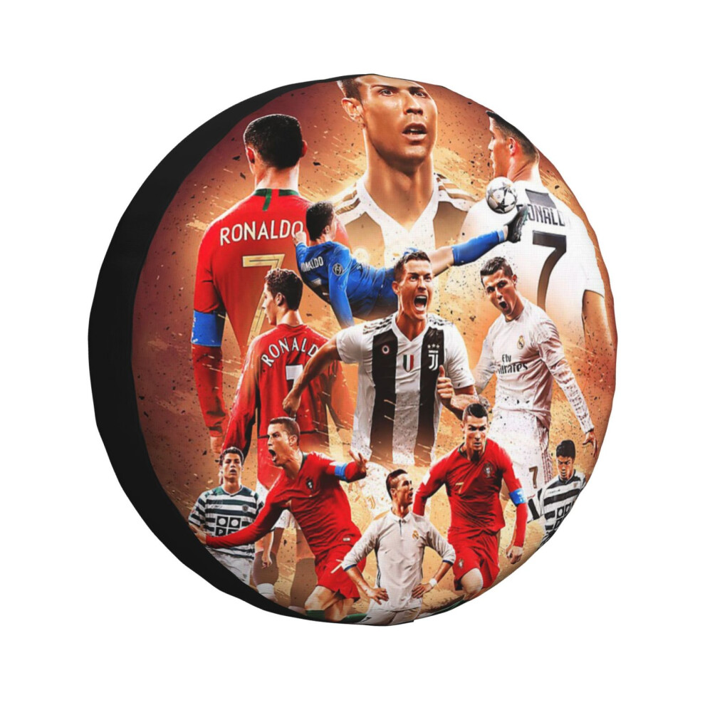 (Cristiano Ronaldo Becomes The First Person To Reach 500 Million Followers Gifts Idea_79) Spare Tire Cover For Rv Trailer, Waterproof Wheel Covers Pro 6931076091019
