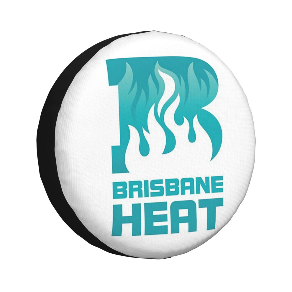 (Cricket Sticker Of Brisbane Heat_951) Spare Tire Cover For Rv Trailer, Waterproof Wheel Covers Protectors Camper Fit For Jeep Wrangler Rv Suv Van Tru 6931076091040