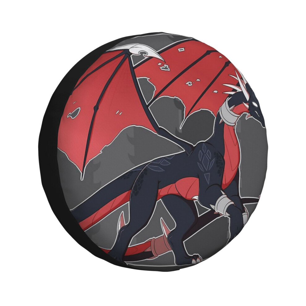 (Concurrent Skies_2861) Spare Tire Cover For Rv Trailer, Waterproof Wheel Covers Protectors Camper Fit For Jeep Wrangler Rv Suv Van Truck Travel Vehic 6931076092092
