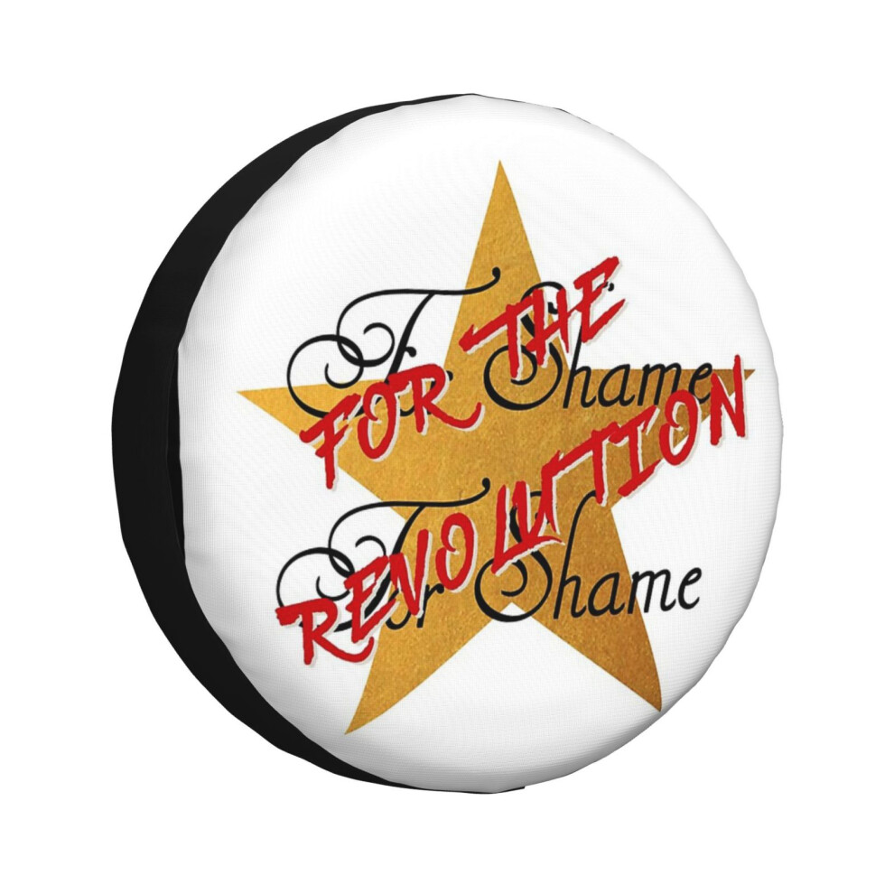 (For Shame - For The Revolution_4290) Spare Tire Cover For Rv Trailer, Waterproof Wheel Covers Protectors Camper Fit For Jeep Wrangler Rv Suv Van Truc 6931076100346