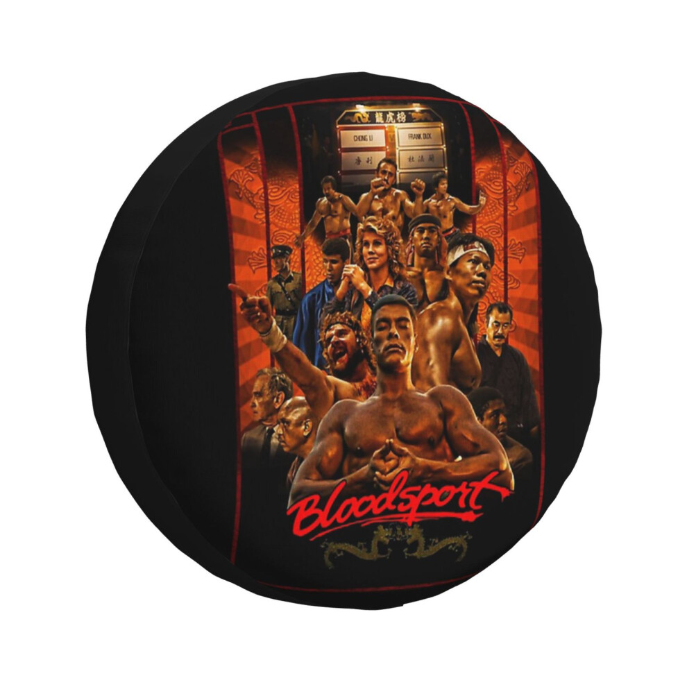 (For Men Women Bloodsport Alternative Movie Christmas_5287) Spare Tire Cover For Rv Trailer, Waterproof Wheel Covers Protectors Camper Fit For Jeep Wr 6931076100353
