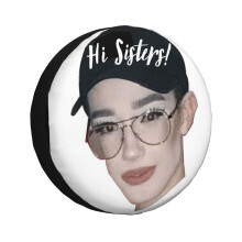 (Flashback Mary_6802) Spare Tire Cover for RV Trailer, Waterproof Wheel Covers Protectors Camper Fit for Jeep Wrangler Rv SUV Van Truck Travel Vehicle / 14 15 16 17 Inch