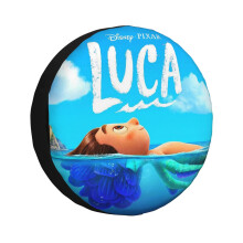 (Floating Luca Island_4515) Spare Tire Cover for RV Trailer, Waterproof Wheel Covers Protectors Camper Fit for Jeep Wrangler Rv SUV Van Truck Travel Vehicle / 14 15 16 17 Inch