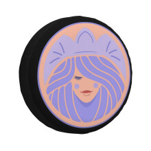 (Florence By Mills_798) Spare Tire Cover for RV Trailer, Waterproof Wheel Covers Protectors Camper Fit for Jeep Wrangler Rv SUV Van Truck Travel Vehicle / 14 15 16 17 Inch