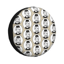 (Flight Attendant (Cabin Crew)_6789) Spare Tire Cover for RV Trailer, Waterproof Wheel Covers Protectors Camper Fit for Jeep Wrangler Rv SUV Van Truck Travel Vehicle / 14 15 16 17 Inch
