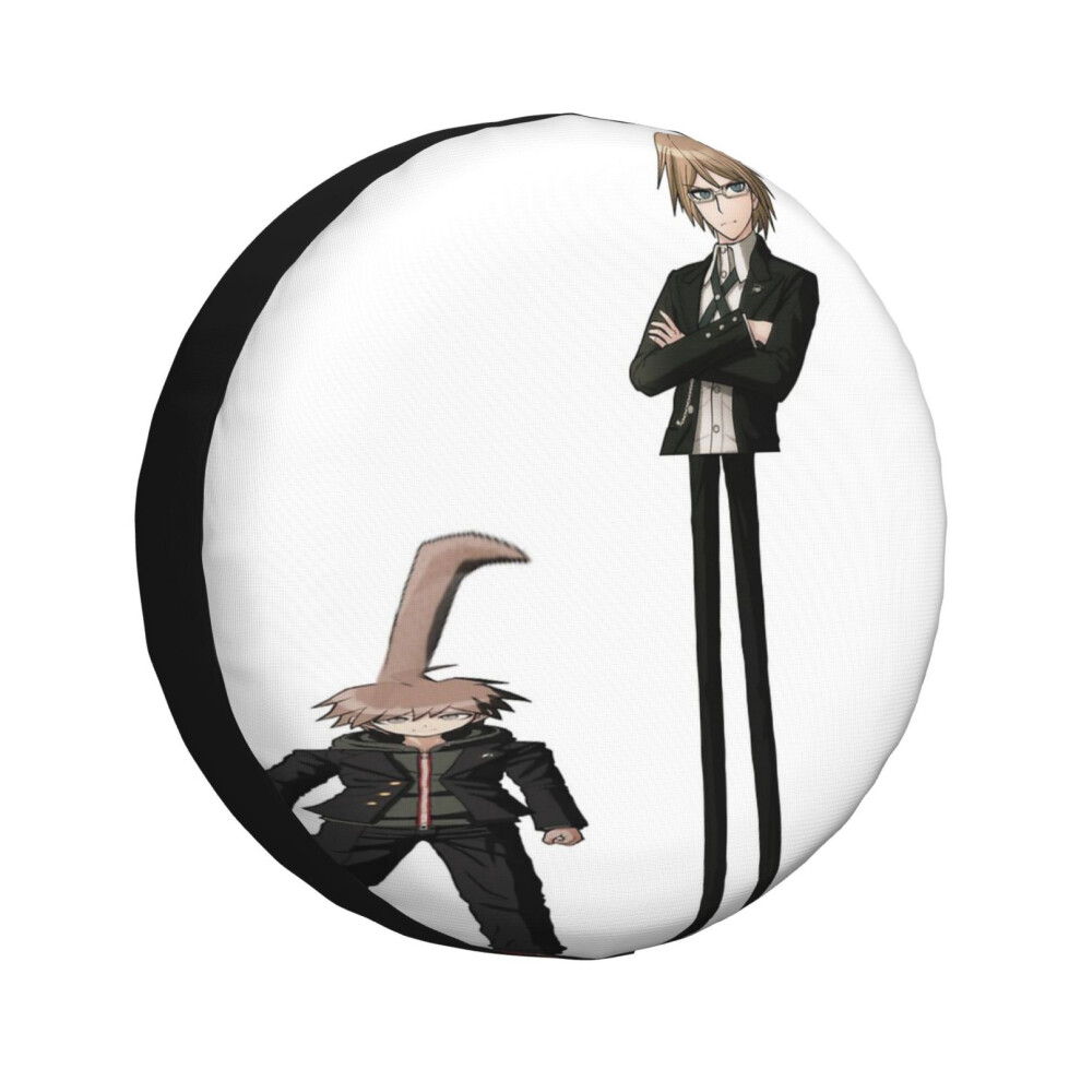 (Cursed Danganronpa Image 2 (Improved)_617) Spare Tire Cover For Rv Trailer, Waterproof Wheel Covers Protectors Camper Fit For Jeep Wrangler Rv Suv Va 6931076090487