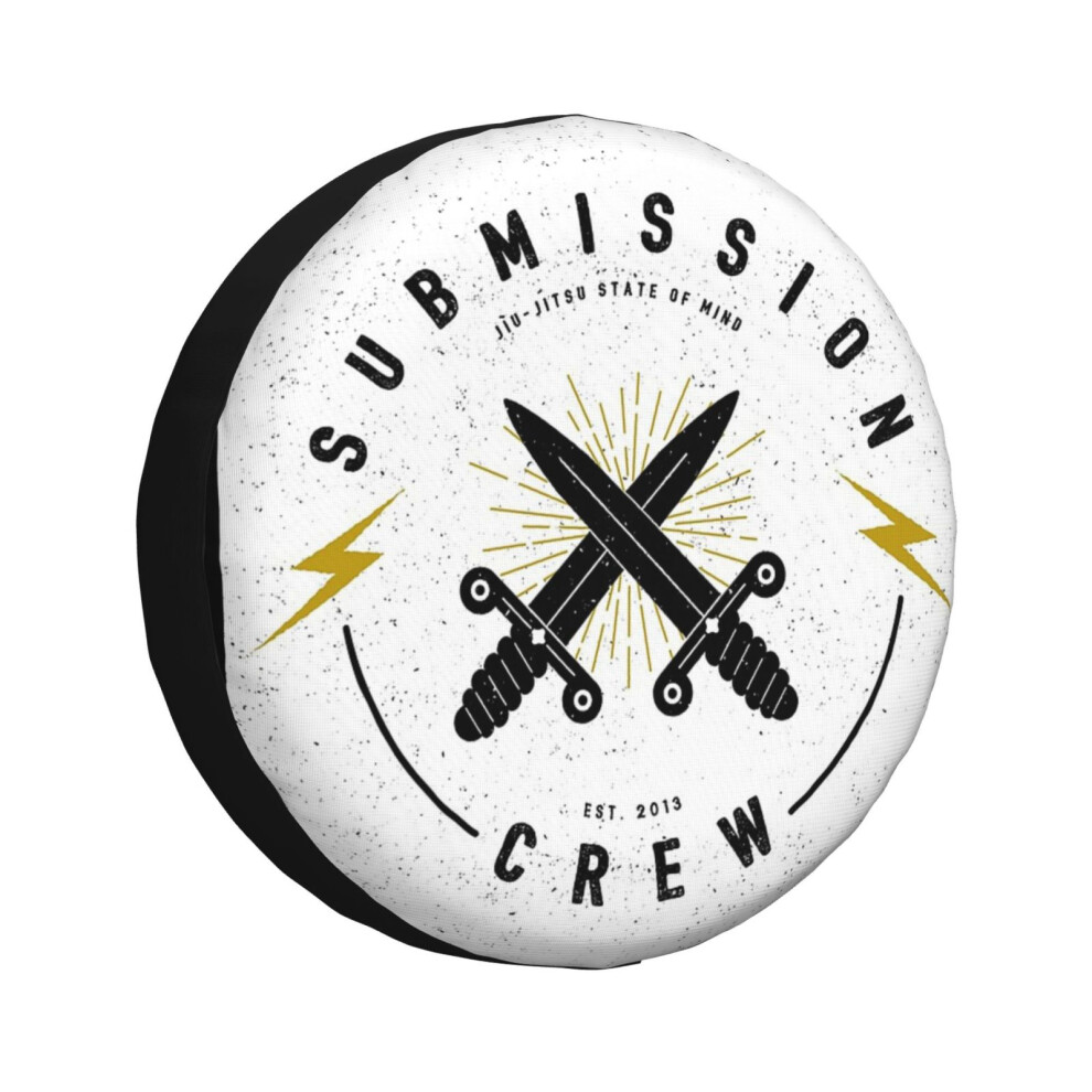 (Jiu-jitsu. Submission Crew._5979) Spare Tire Cover for RV Trailer, Waterproof Wheel Covers Protectors Camper Fit for Jeep Wrangler Rv SUV Van Truck T-image-OPC-PGN7B2M-NEW