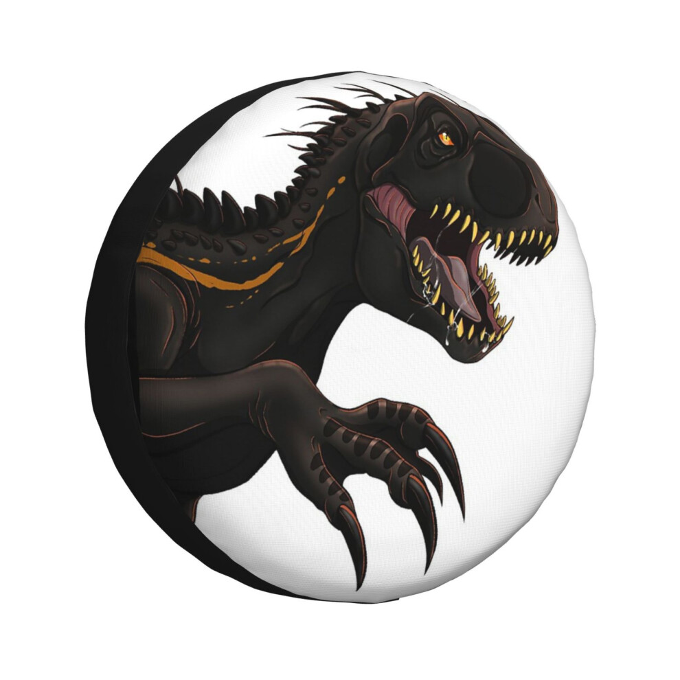 (Jurassic World Indoraptor _792) Spare Tire Cover For Rv Trailer, Waterproof Wheel Covers Protectors Camper Fit For Jeep Wrangler Rv Suv Van Truck Tra 6931076106225