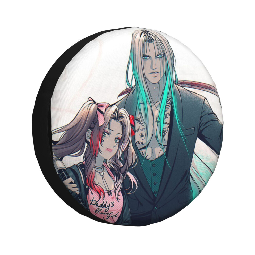 (Jokeroth X Aeri Quinn_5839) Spare Tire Cover for RV Trailer, Waterproof Wheel Covers Protectors Camper Fit for Jeep Wrangler Rv SUV Van Truck Travel-image-OPC-PGN7BDP-NEW