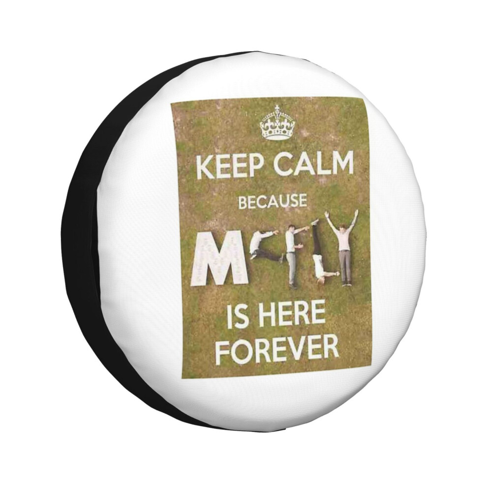 (Keep Calm...Mcfly's Here Forever_2554) Spare Tire Cover For Rv Trailer, Waterproof Wheel Covers Protectors Camper Fit For Jeep Wrangler Rv Suv Van Tr 6931076105273