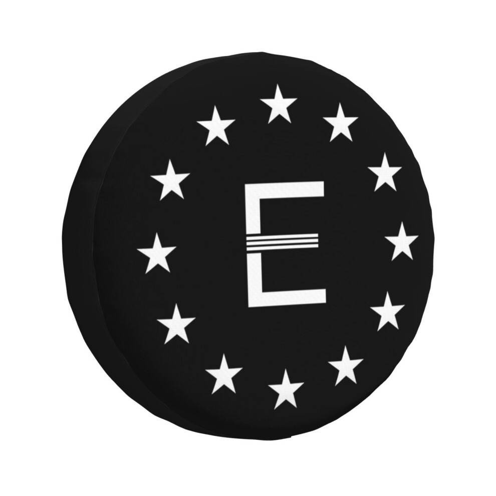 (Fallout Enclave Star Logo_3331) Spare Tire Cover for RV Trailer, Waterproof Wheel Covers Protectors Camper Fit for Jeep Wrangler Rv SUV Van Truck Tra-image-OPC-PGN7BTG-NEW