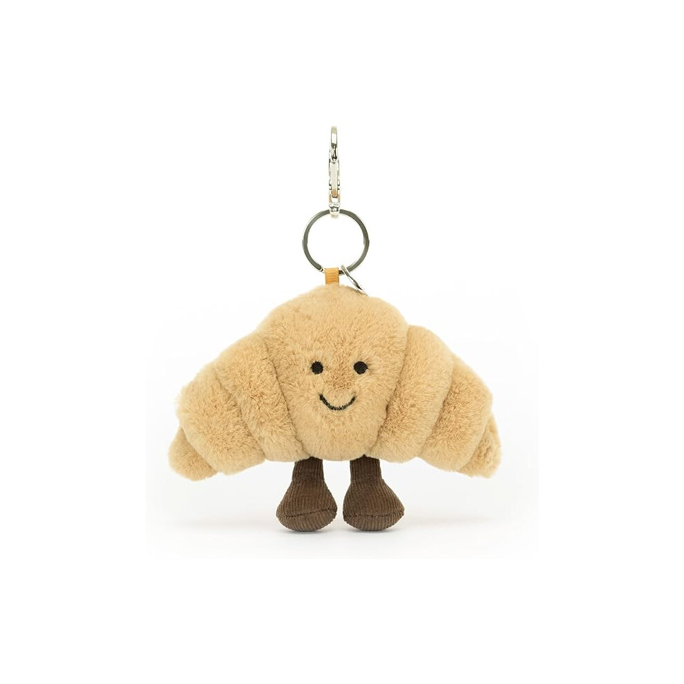 (Croissant) Bartholomew Bear Bag Charm Croissant Clip-On Keychain Bag Charm Collection Plush Toys 636099456406