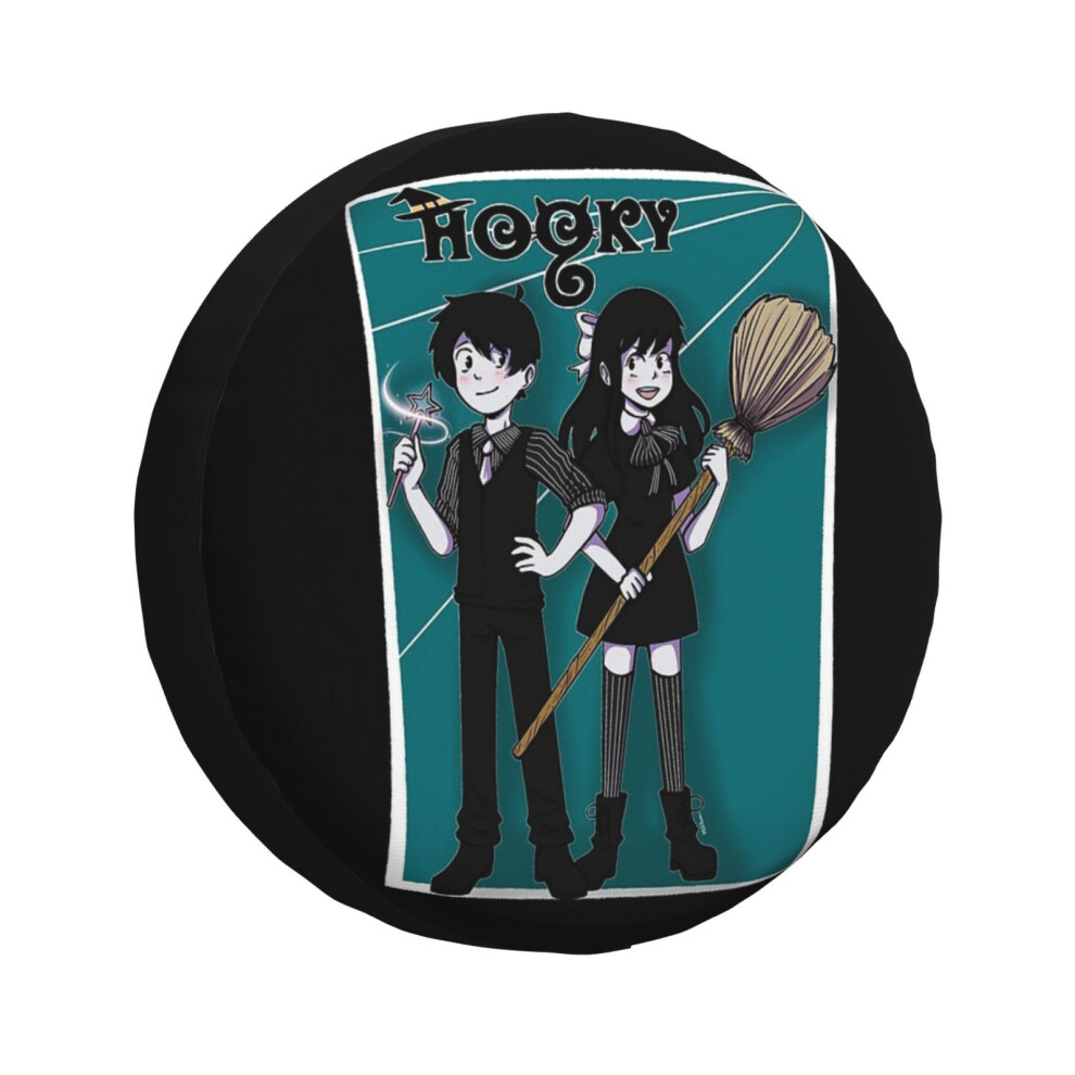 (Hooky Dorian And Dani Fanart_5058) Spare Tire Cover For Rv Trailer, Waterproof Wheel Covers Protectors Camper Fit For Jeep Wrangler Rv Suv Van Truck 6931076111458