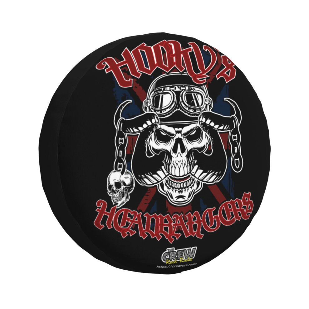 (Hooky's Headbangers_1730) Spare Tire Cover For Rv Trailer, Waterproof Wheel Covers Protectors Camper Fit For Jeep Wrangler Rv Suv Van Truck Travel Ve 6931076111434