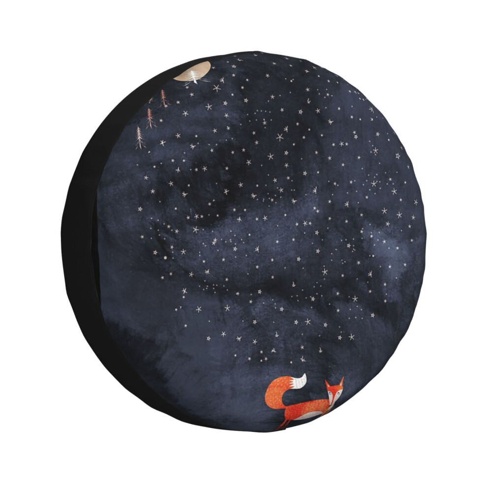 (Fox Dream_2218) Spare Tire Cover for RV Trailer, Waterproof Wheel Covers Protectors Camper Fit for Jeep Wrangler Rv SUV Van Truck Travel Vehicle / 14-image-OPC-PGN7CDS-NEW