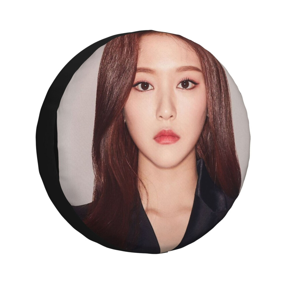 (Hyunjin LOONA Beautiful Portrait Merch_2764) Spare Tire Cover for RV Trailer, Waterproof Wheel Covers Protectors Camper Fit for Jeep Wrangler Rv SUV-image-OPC-PGN7CHC-NEW