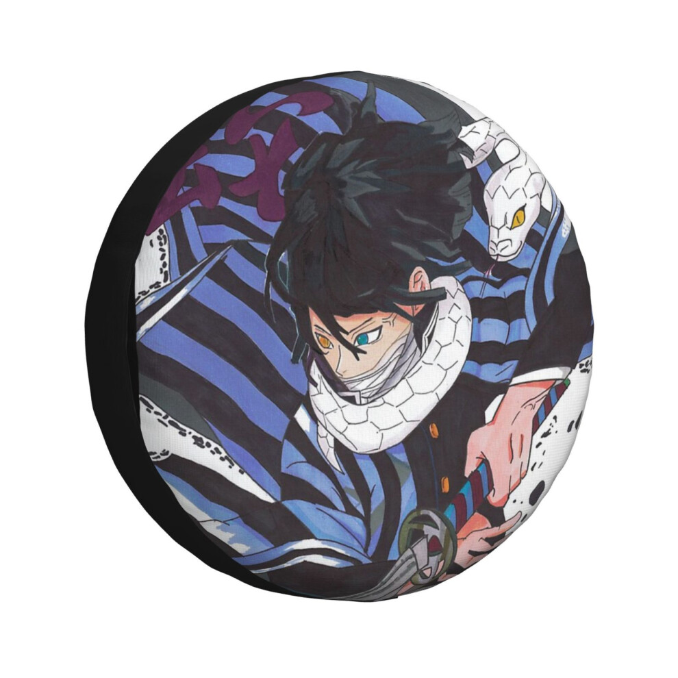 (Iguro Obanai _7320) Spare Tire Cover for RV Trailer, Waterproof Wheel Covers Protectors Camper Fit for Jeep Wrangler Rv SUV Van Truck Travel Vehicle-image-OPC-PGN7CKG-NEW