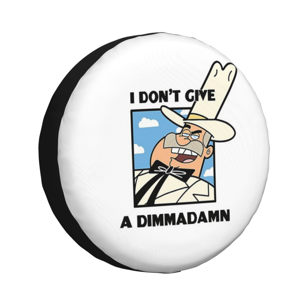 (I Don't Give A Dimmadamn_6061) Spare Tire Cover For Rv Trailer, Waterproof Wheel Covers Protectors Camper Fit For Jeep Wrangler Rv Suv Van Truck Trav 6931076110468