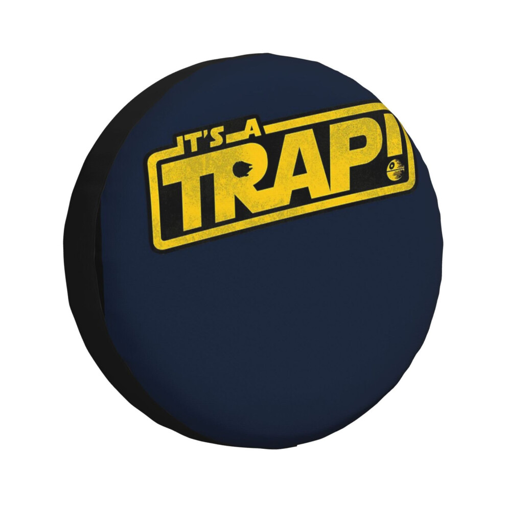 (It's A Trap!_6836) Spare Tire Cover for RV Trailer, Waterproof Wheel Covers Protectors Camper Fit for Jeep Wrangler Rv SUV Van Truck Travel Vehicle /-image-OPC-PGN7CWD-NEW