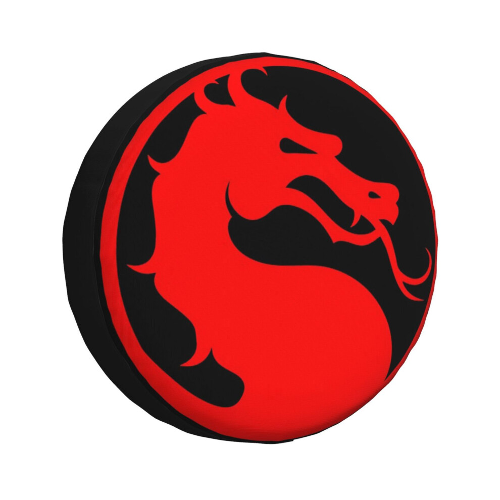 (Mortal Kombat - Red Dragon_2565) Spare Tire Cover for RV Trailer, Waterproof Wheel Covers Protectors Camper Fit for Jeep Wrangler Rv SUV Van Truck Tr-image-OPC-PGN7D8C-NEW