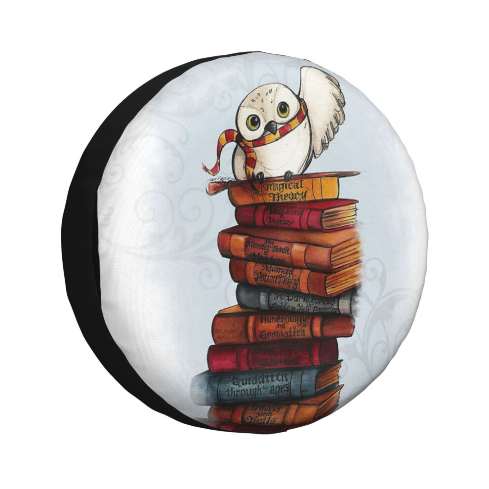 (Hedwig_449) Spare Tire Cover for RV Trailer, Waterproof Wheel Covers Protectors Camper Fit for Jeep Wrangler Rv SUV Van Truck Travel Vehicle / 14 15-image-OPC-PGN7DF9-NEW