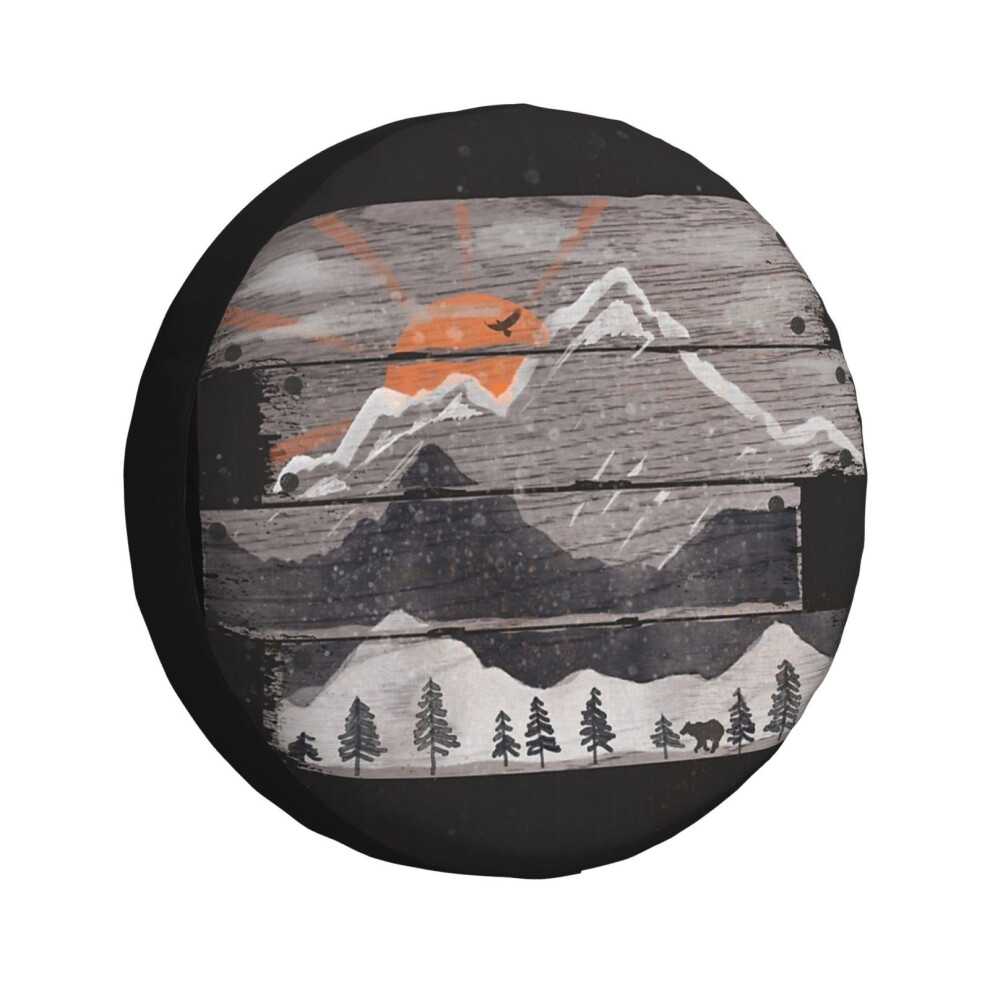 (Into The Grey..._2807) Spare Tire Cover for RV Trailer, Waterproof Wheel Covers Protectors Camper Fit for Jeep Wrangler Rv SUV Van Truck Travel Vehic-image-OPC-PGN7DHZ-NEW