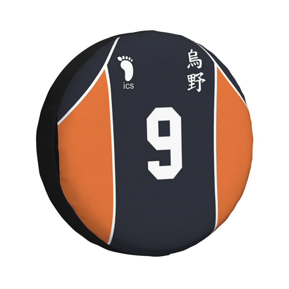 (Kageyama's Jersey_3792) Spare Tire Cover For Rv Trailer, Waterproof Wheel Covers Protectors Camper Fit For Jeep Wrangler Rv Suv Van Truck Travel Vehi 6931076105778