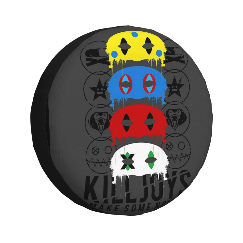 (Killjoys, Make Some Noise!_3857) Spare Tire Cover For Rv Trailer, Waterproof Wheel Covers Protectors Camper Fit For Jeep Wrangler Rv Suv Van Truck Tr 6931076104702