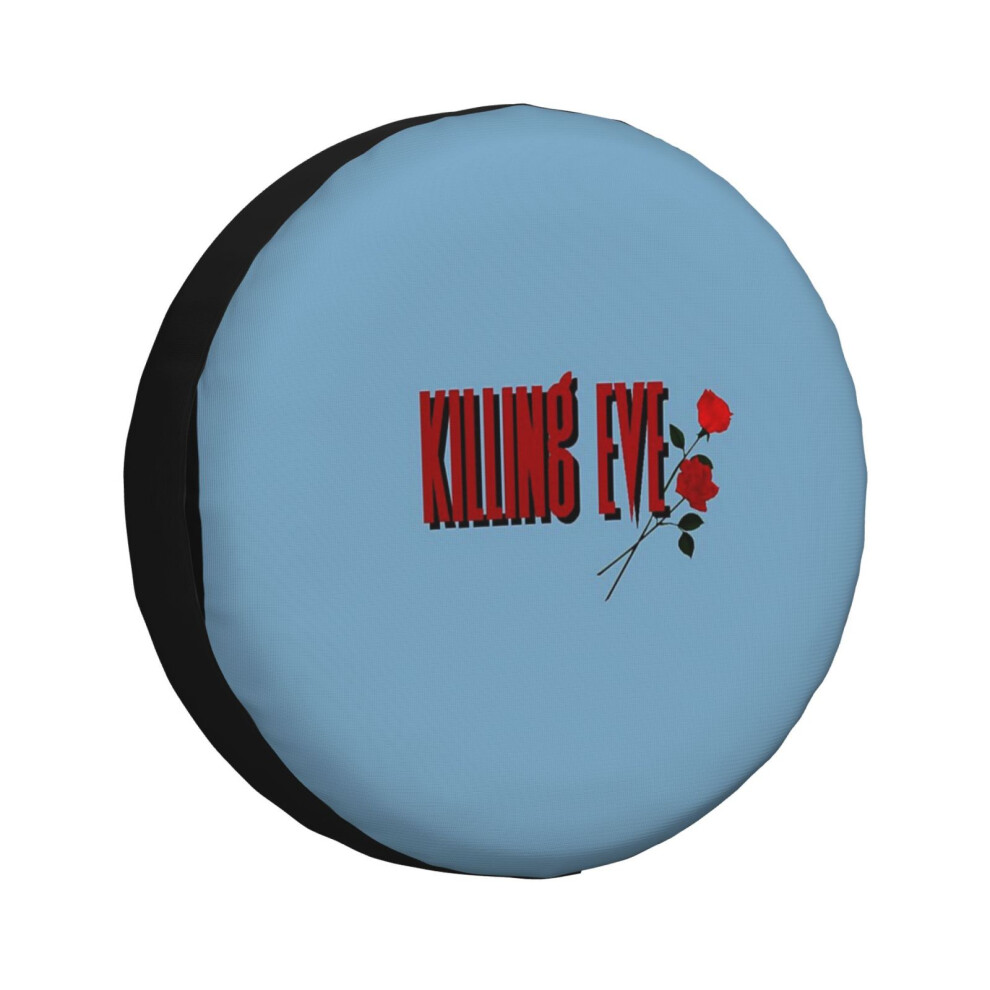 (Killing Eve_4354) Spare Tire Cover For Rv Trailer, Waterproof Wheel Covers Protectors Camper Fit For Jeep Wrangler Rv Suv Van Truck Travel Vehicle / 6931076104726