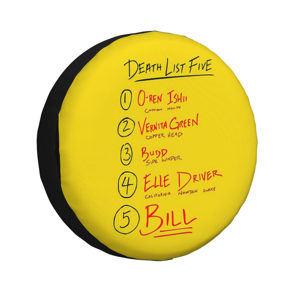 (Kill Bill List_433) Spare Tire Cover For Rv Trailer, Waterproof Wheel Covers Protectors Camper Fit For Jeep Wrangler Rv Suv Van Truck Travel Vehicle 6931076104801