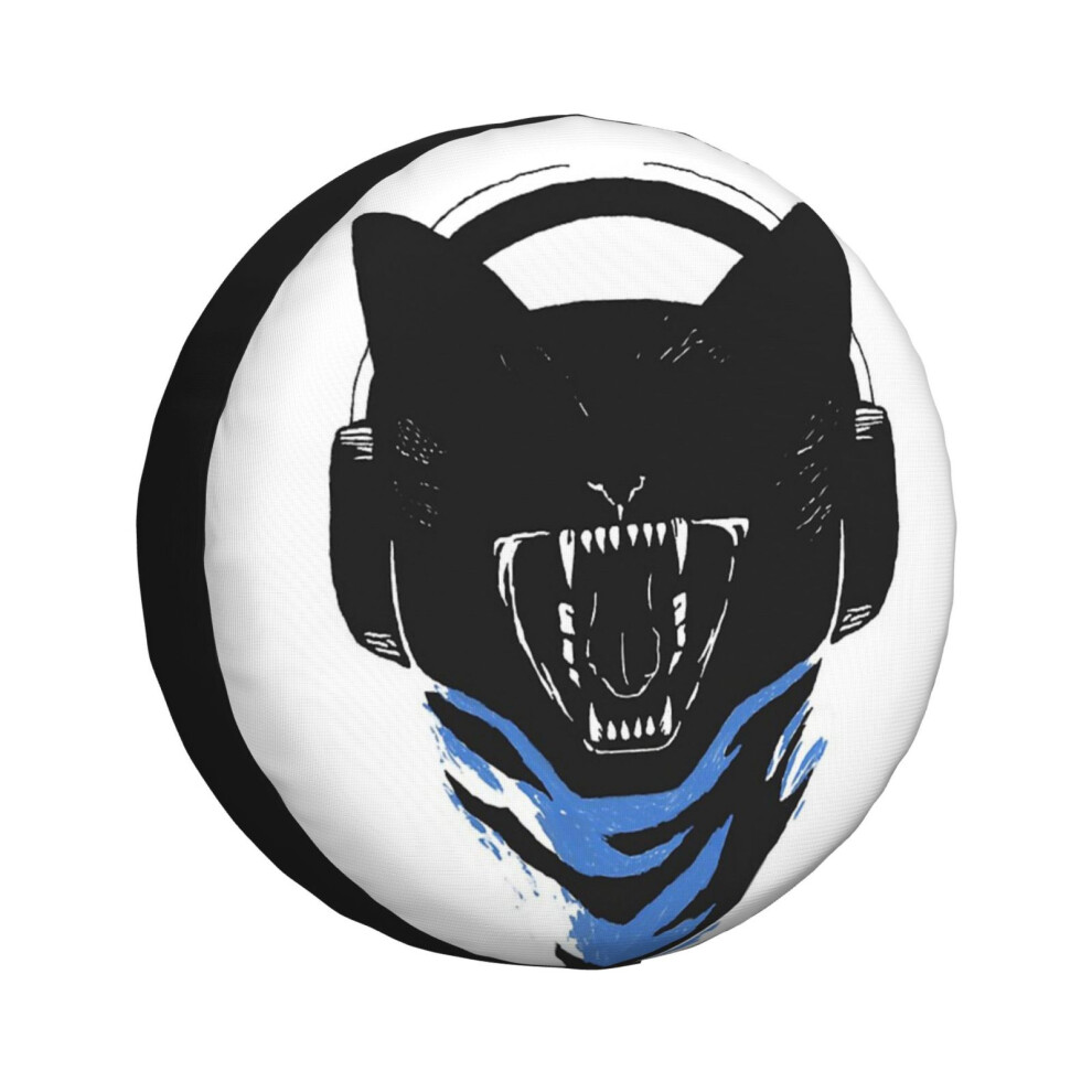 (Monstercat Uncaged_3933) Spare Tire Cover For Rv Trailer, Waterproof Wheel Covers Protectors Camper Fit For Jeep Wrangler Rv Suv Van Truck Travel Veh 6931076114947