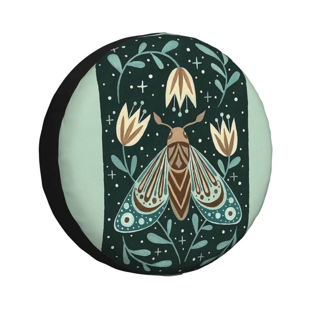 (Midnight Creature No. 4_2963) Spare Tire Cover for RV Trailer, Waterproof Wheel Covers Protectors Camper Fit for Jeep Wrangler Rv SUV Van Truck Trave-image-OPC-PGN7DZW-NEW