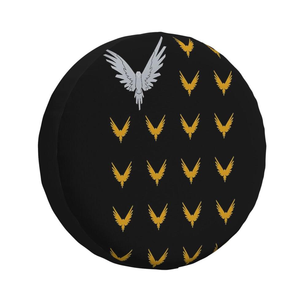 (Maverick Club_977) Spare Tire Cover For Rv Trailer, Waterproof Wheel Covers Protectors Camper Fit For Jeep Wrangler Rv Suv Van Truck Travel Vehicle / 6931076117573