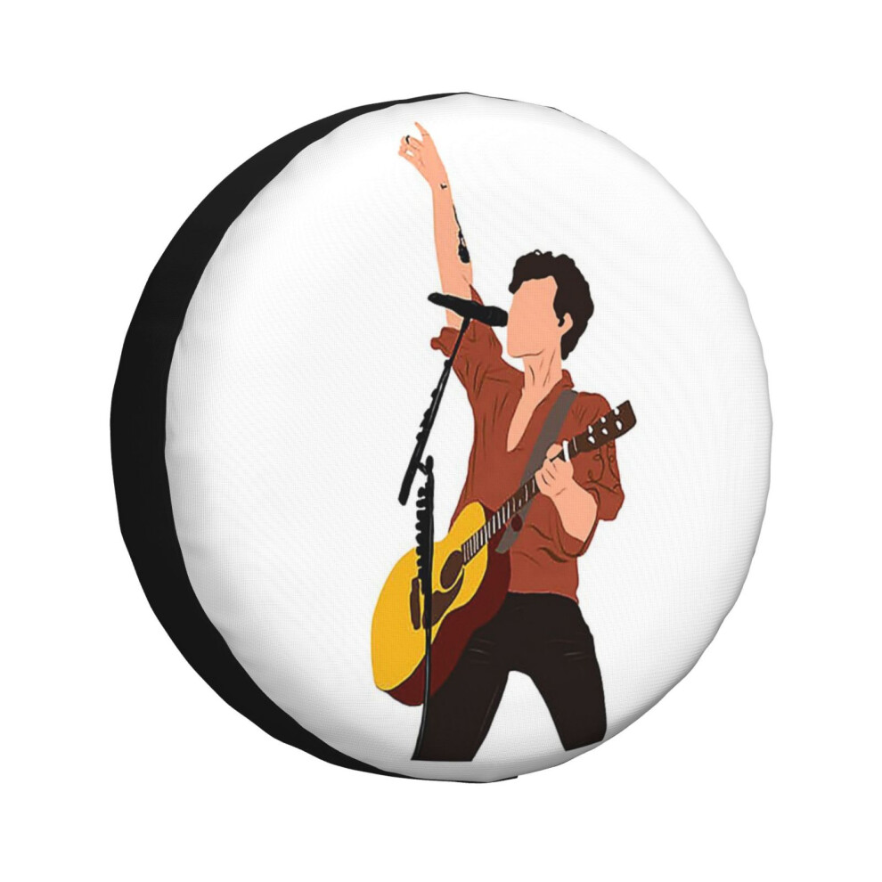 (Perfomance Shawn_6634) Spare Tire Cover For Rv Trailer, Waterproof Wheel Covers Protectors Camper Fit For Jeep Wrangler Rv Suv Van Truck Travel Vehic 6931076127015