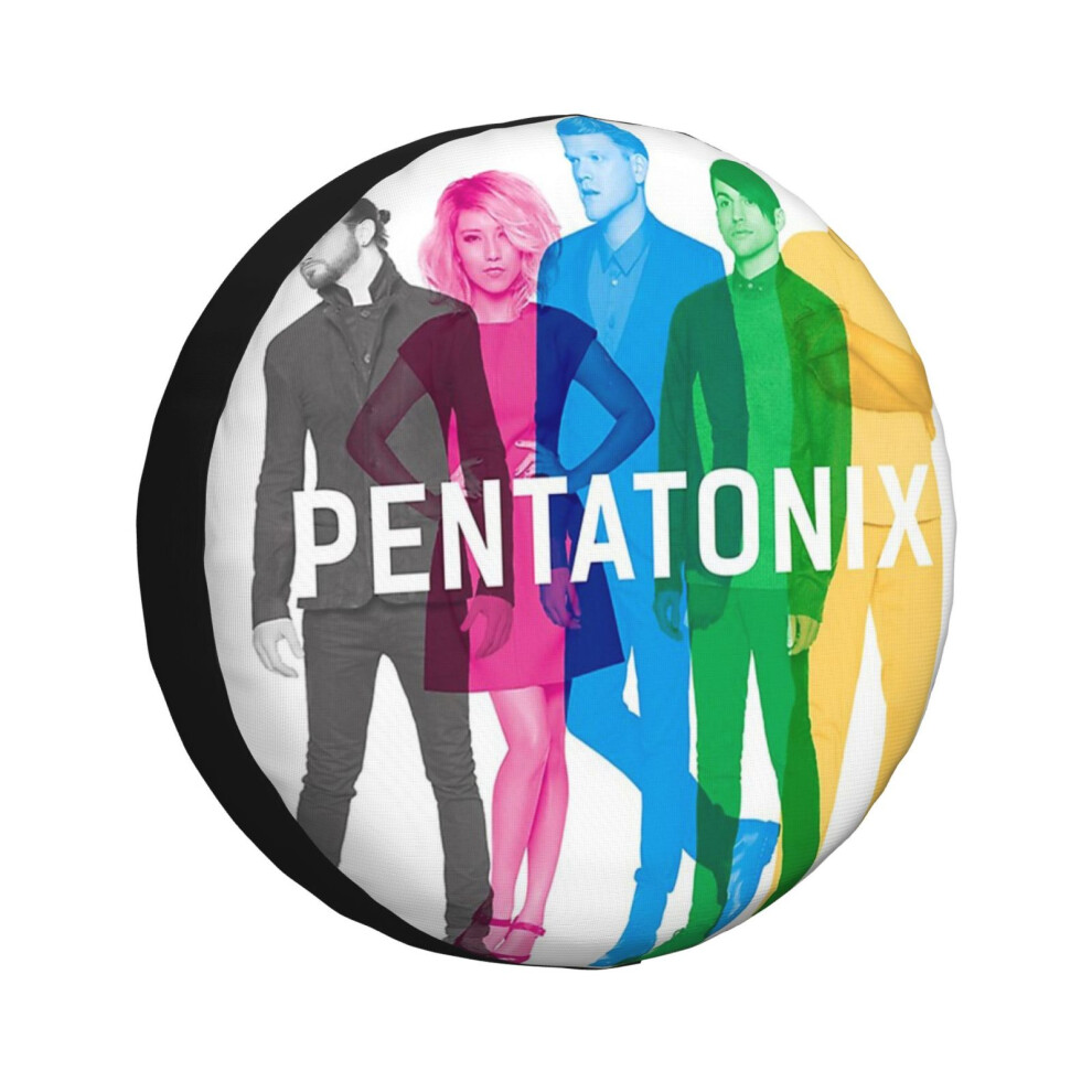 (Pentatonix_7601) Spare Tire Cover for RV Trailer, Waterproof Wheel Covers Protectors Camper Fit for Jeep Wrangler Rv SUV Van Truck Travel Vehicle / 1-image-OPC-PGN7FRQ-NEW