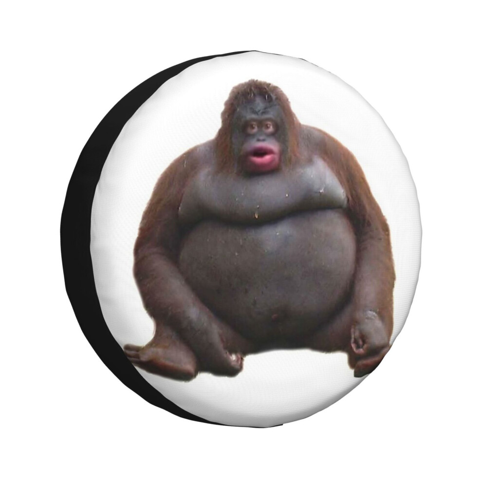 (Le Monke Uh Oh Stinky_3971) Spare Tire Cover For Rv Trailer, Waterproof Wheel Covers Protectors Camper Fit For Jeep Wrangler Rv Suv Van Truck Travel 6931076122737