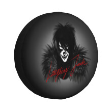 (Laughing Jack 3_4871) Spare Tire Cover for RV Trailer, Waterproof Wheel Covers Protectors Camper Fit for Jeep Wrangler Rv SUV Van Truck Travel Vehicle / 14 15 16 17 Inch