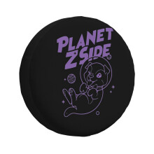 (Laurenzside_351) Spare Tire Cover for RV Trailer, Waterproof Wheel Covers Protectors Camper Fit for Jeep Wrangler Rv SUV Van Truck Travel Vehicle / 14 15 16 17 Inch